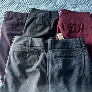 5 Never Worn Ann Taylor Slacks Size 4P